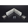 Connecteur L 90° Profile LED Fin10 Anodisé