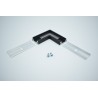 Connecteur L 90° Profile LED Plat14 Alu Noir
