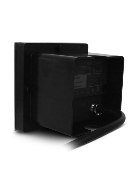 Spot LED encastre sol 5W - IP67 - Carré - 4000°K - INOX 316 L