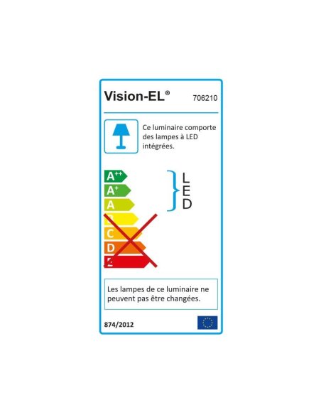 Spot LED encastre sol 5W - IP67 - Carré - 4000°K - INOX 316 L