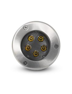 Spot LED encastre sol 5W - IP67 - Rond - 4000°K - Inox 316 L 2