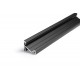 Profile LED Angle 30 / 60 - 14 - ALU Noir 1000mm