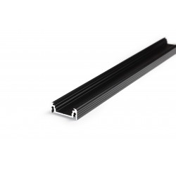 Profile LED Plat14 ALU Noir 1000mm