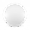 Plafonnier LED Hublot 18 Watt 230V 4500°K Detecteur HF avec Préavis d'Extinction 
