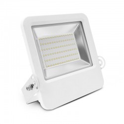 PROJECTEUR LED Plat Blanc 230 V 80 WATT IP 65 6000°K