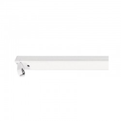 Support SimpleTube T8 1500 mm Blanc PASE et NEUTRE Même Côté