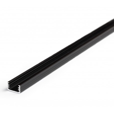 Profile LED Fin Noir 2000mm