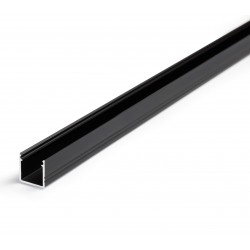 Profile LED Fin10 Noir 2000mm