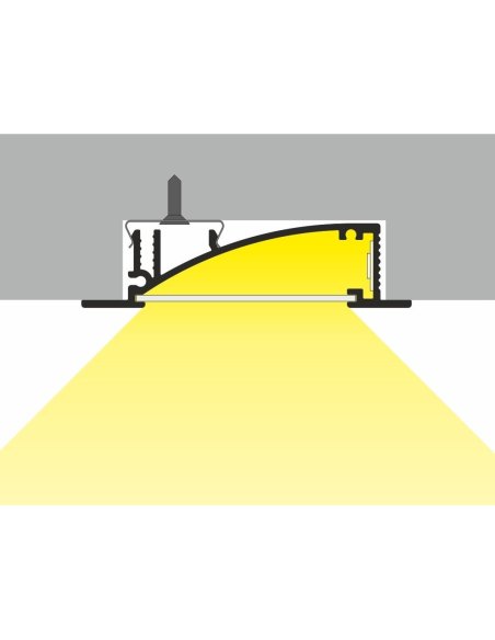 Profile LED Reflex ALU Brut 2000mm