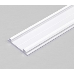 Profile LED Courbe ALU Blanc 1000mm