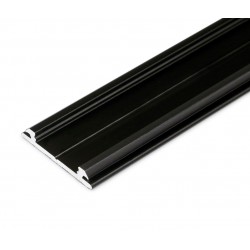 Profile LED Courbe ALU Noir 1000mm