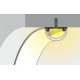 Profile LED Courbe ALU Noir 2000mm