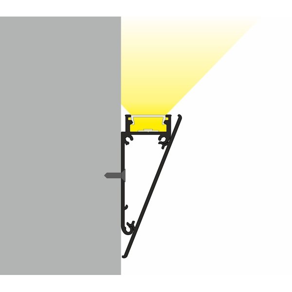 Profile LED Mur Blanc 1000mm