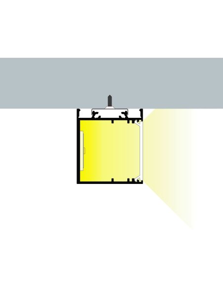 Profilé LUMI30-03 Anodisé 1000mm