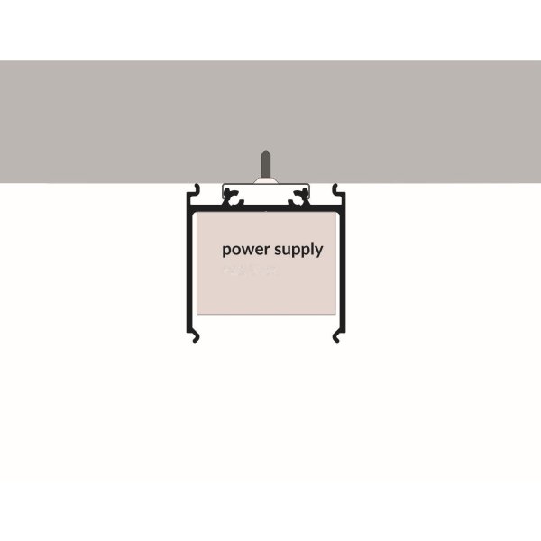 Profilé LUMI30-08 Anodisé 1000mm