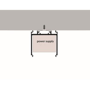 Profilé LUMI30-08 Brut 1000mm