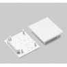 Terminaison Profile LED LUMI30-03 blanc