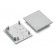 Terminaison Profile LED LUMI30-03 gris