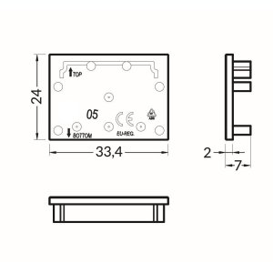 Terminaison LUMI30-05 blanc