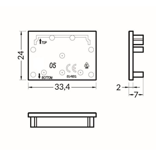 Terminaison LUMI30-05 Gris