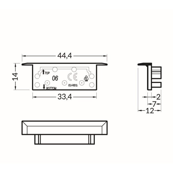 Terminaison LUMI30-06 blanc