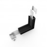 connecteur LUMI30-07 90 deg d'inclinaison Noir