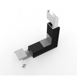 connecteur LUMI30-07 270 deg d'inclinaison Noir