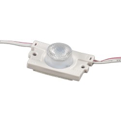 LED Module 1,2W 12V 14°x50° 1LED 3020 6000-7000°K IP67