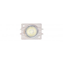 LED Module 2,4W 12V 18°x40° 1LED 3020 6000-7000°K IP67