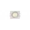 LED Module 2,4W 12V 18°x40° 1LED 3020 6000-7000°K IP67