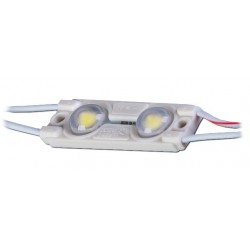 LED Module 0,48W 12V 160° 2LED 2835 3000°K IP67