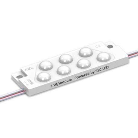 LED Module BoxBack Oval 3W 24V 170° 5500-7000°K IP67