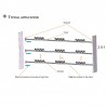 Support fixation profil pour Mx2 (x1)