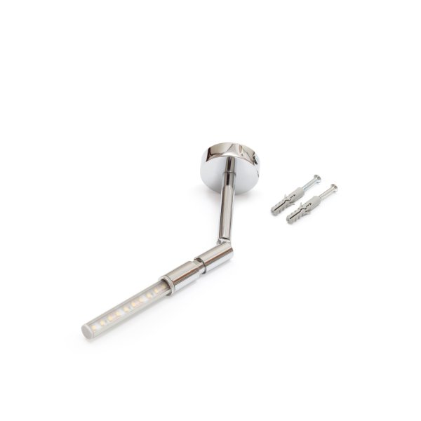 TUBE-8 Support articulé avec cache 100mm