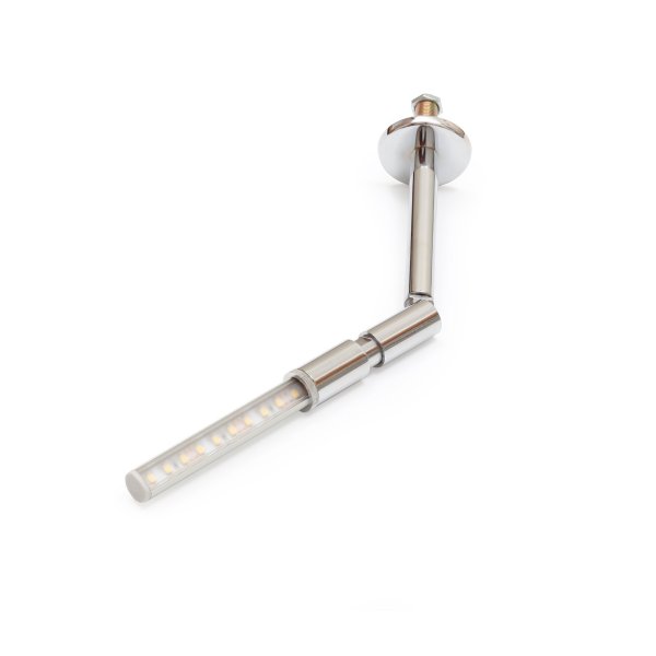 TUBE-8 Support articulé Traversant  100mm