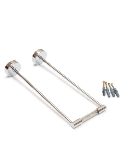 TUBE-8 Support double avec cache 300mm