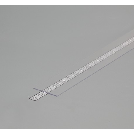 Diffuseur Pofilé LED A9 transparent 1000mm