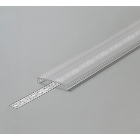 Diffuseur Pofilé LED Clip C9 transparent 1000mm