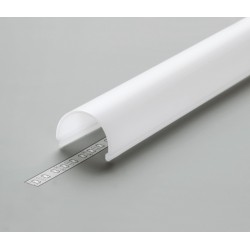 Diffuseur Pofilé LED Clip D9 Blanc 1000mm