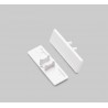TERMINAISON PROFILE LED ARRIERE BLANC (x2)