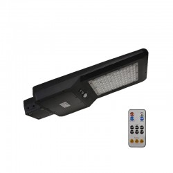 Tête de Lampadaire Solaire + Détecteur IR + Télécommande 40W 4000°K