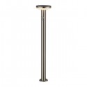 Potelet Solaire + Détecteur 4.4W Alu Brossé 3000°K 800mm