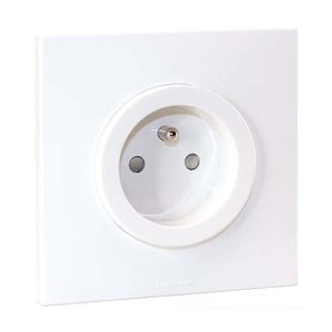 SQUARE PLAQUE BLC 1P