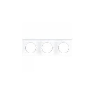 SQUARE PLAQUE BLC 3P entr.71mm