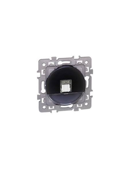 SQUARE RJ 45 CAT6A STP ANTHRA