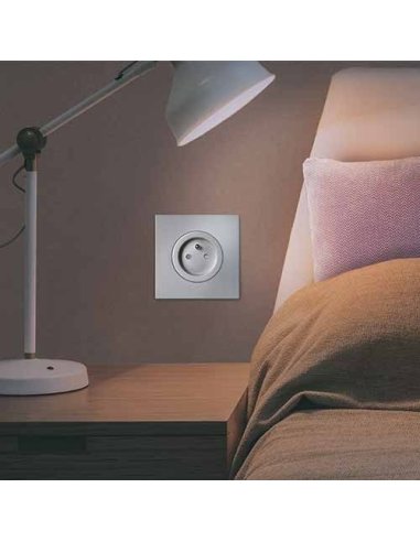 SQUARE PC 2P+T SILVER