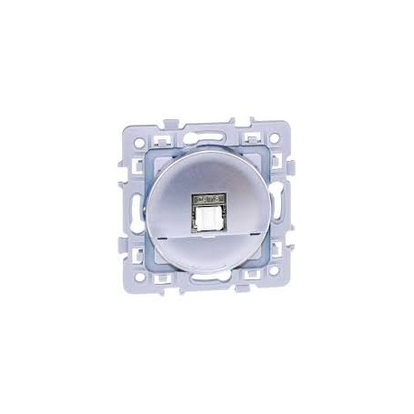 SQUARE RJ 45 CAT6A STP SILVER