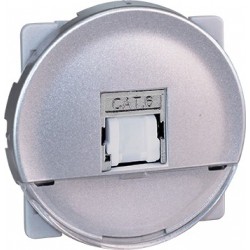 COMETE Prise RJ45 Multimédia FTP Cat.6 Grade 1 SILVER 