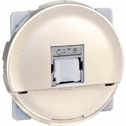 COMETE Prise RJ45 Multimédia FTP Cat.6 Grade 1 TITANE 