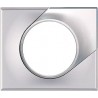 COMETE Plaque 1 poste SILVER